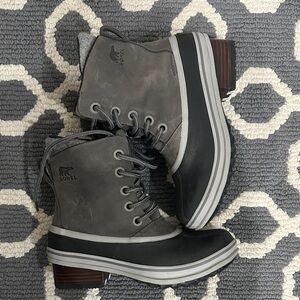 Sorel Women's Winter Boots - Black and Gray